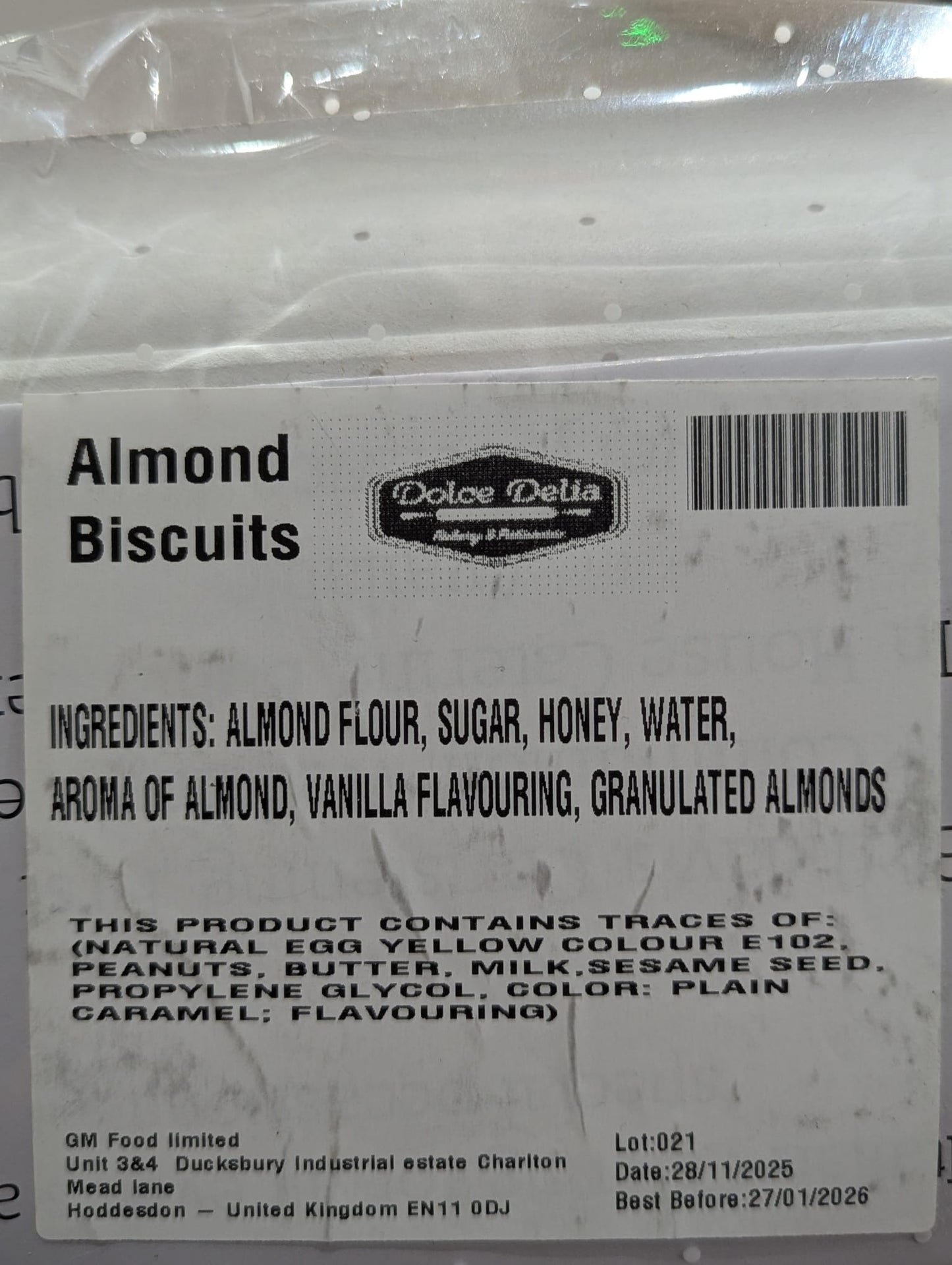 Almond Biscuits