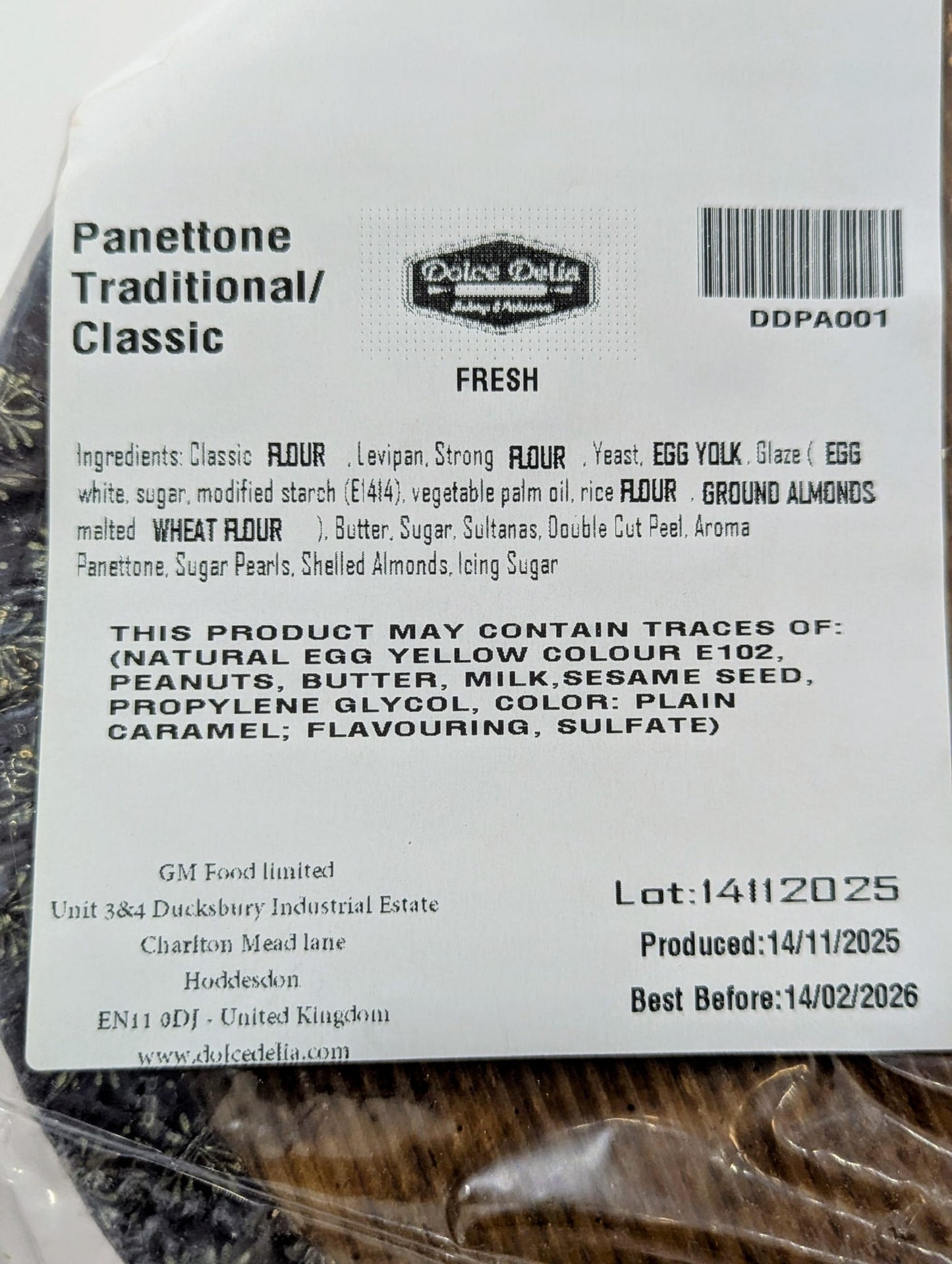 Traditional Panettone Classic